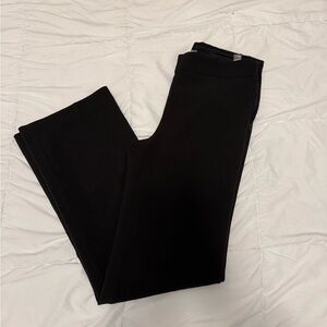 Express Black Wide Leg Work Pants